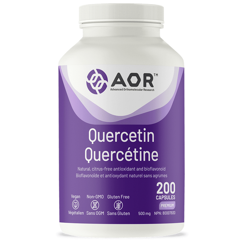 AOR Quercetin 500 mg Capsules Image 1