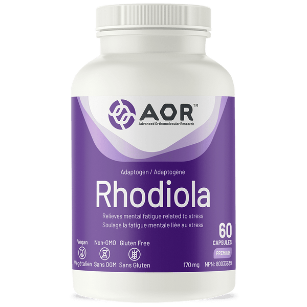 AOR Rhodiola 170 mg 60 Capsules Image 1