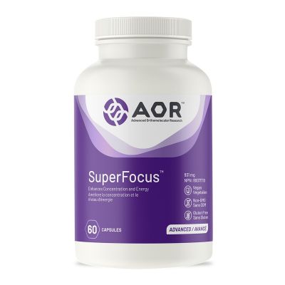 AOR SuperFocus 931 mg 60 Capsules Image 1