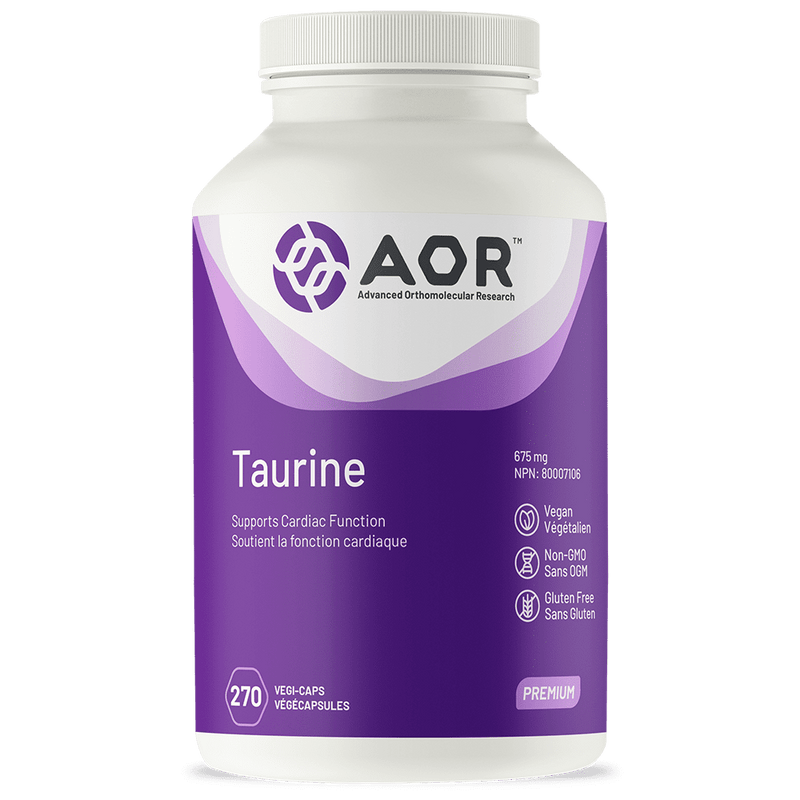 AOR Taurine 675 mg 270 VCaps Image 1