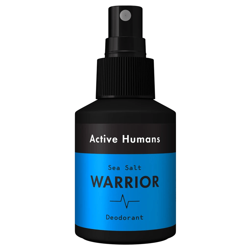 Active Humans Warrior Deodorant Spray - Sea Salt 60 mL Image 1
