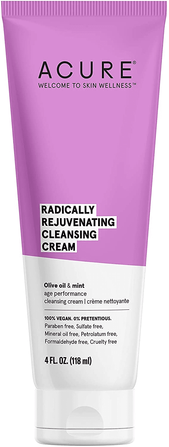 Acure Radically Rejuvenating Cleansing Cream - Olive Oil & Mint 118 mL Image 1