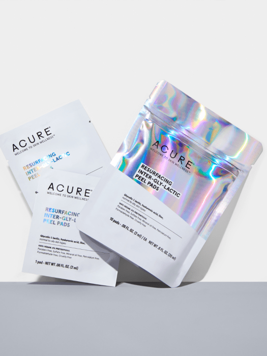 Acure Resurfacing Inter-Gly-Lactic Peel 10 Pads Image 2
