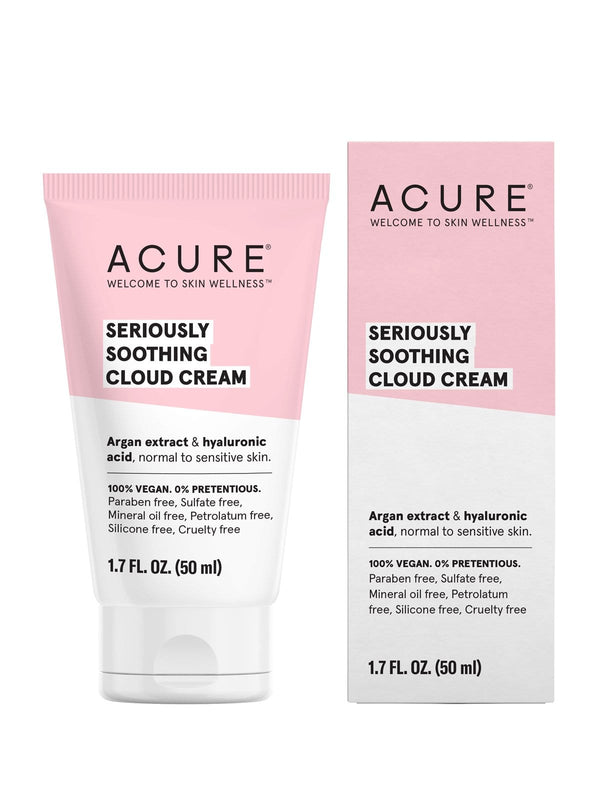 Acure Seriously Soothing Cloud Cream - Argan Extract & Hyaluronic Acid 50 mL Image 1