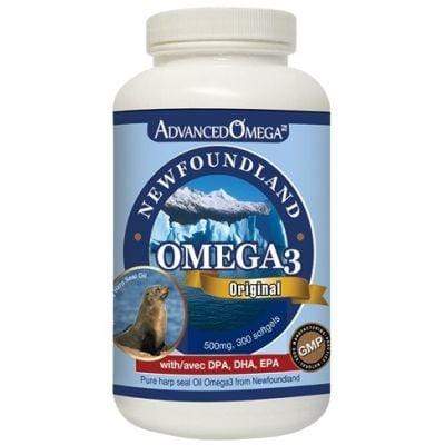 Advanced Newfoundland Omega 3 Original 500 mg 300 Softgels Image 1