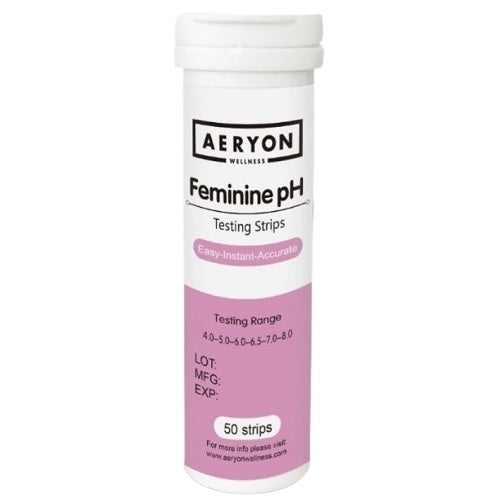 Aeryon Wellness Feminine pH Testing 50 Strips Image 1