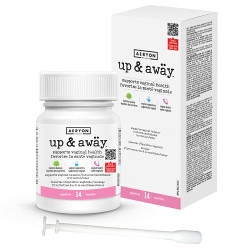 Aeryon Wellness Up and Away Suppositories Image 1