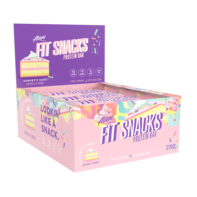 Alani Nu Fit Snacks Protein Bar - Confetti Cake Image 1