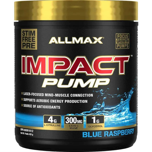 Allmax Impact Pump - Blue Raspberry (420 g)