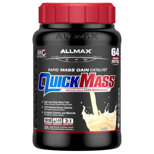 Allmax QuickMass Rapid Mass Gain Catalyst - Vanilla (3.5 lbs)