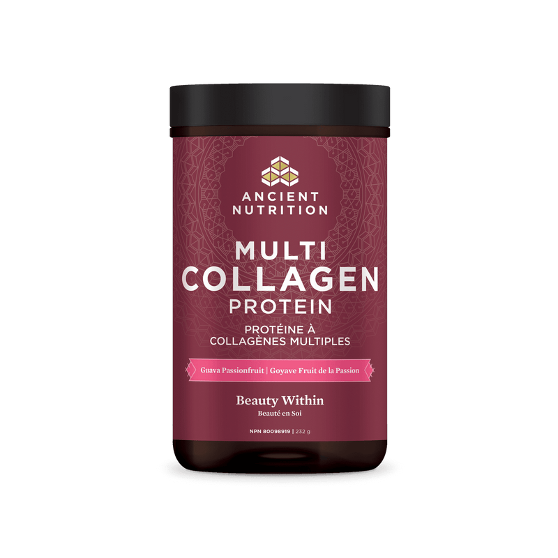 Ancient Nutrition Multi Collagen Protein Beauty Within - Guava Passionfruit 232 g Image 1