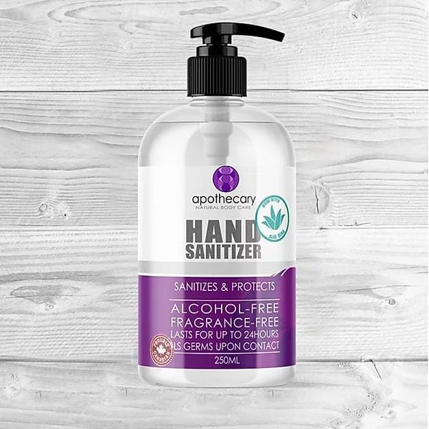 Apothecary Naturals Hand Sanitizer Alcohol & Fragrance Free with Aloe Image 1