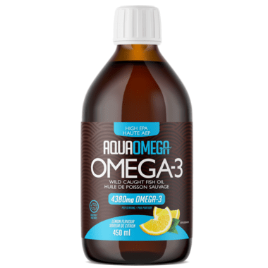 AquaOmega High EPA Omega-3 4380 mg - Lemon Image 2