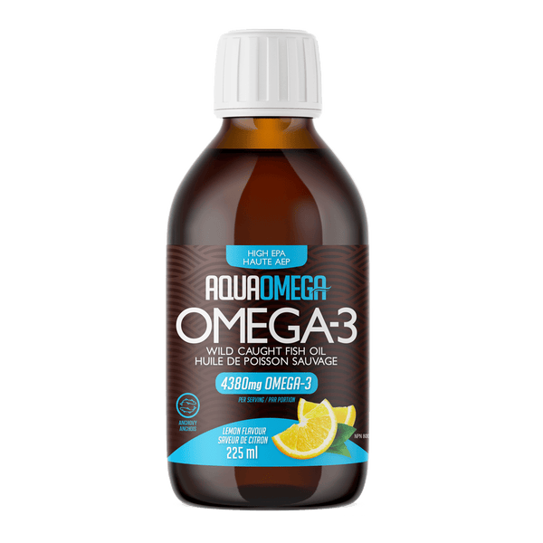 AquaOmega High EPA Omega-3 4380 mg - Lemon Image 1
