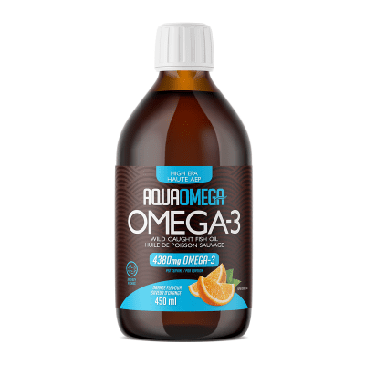 AquaOmega High EPA Omega-3 4380 mg - Orange Image 1