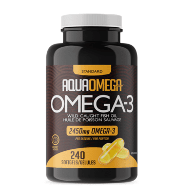 AquaOmega Standard Omega-3 2450 mg Softgels Image 2