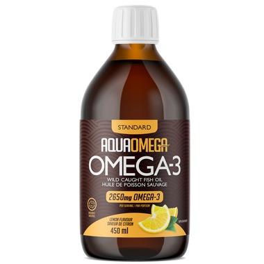 AquaOmega Standard Omega-3 2650 mg - Lemon Image 2