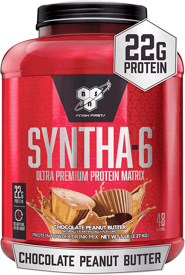 BSN SYNTHA-6 Protein Powder - Chocolate Peanut Butter Image 2