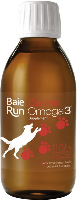 Baie Run Canine Omega-3 1170 mg - Smoky Meat Image 2