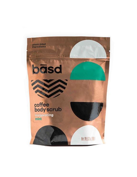 Basd Coffee Body Scrub - Invigorating Mint 180 g Image 1