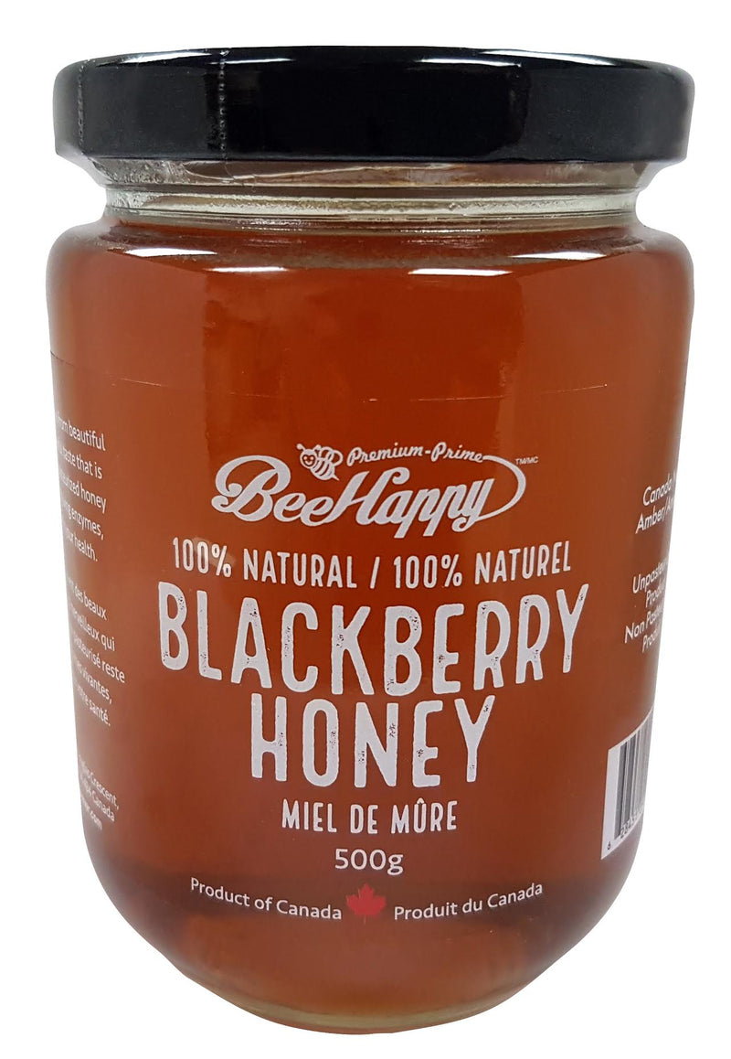 Bee Happy Blackberry Honey 500 g Image 1