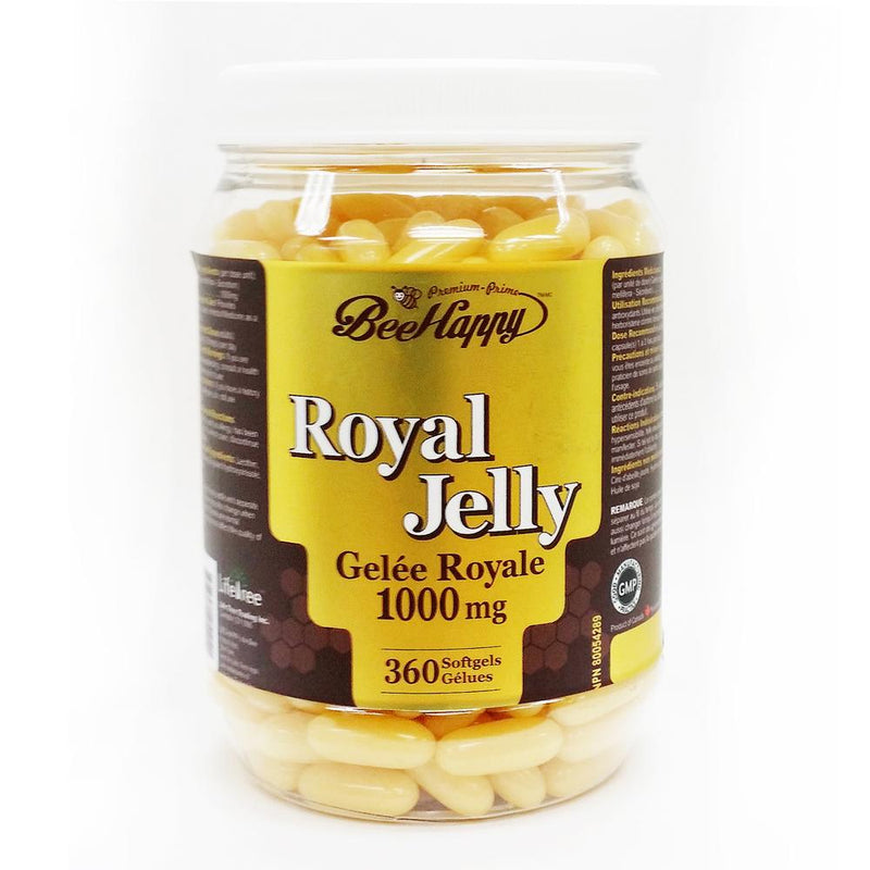 Bee Happy Royal Jelly 1000 mg Softgels Image 3