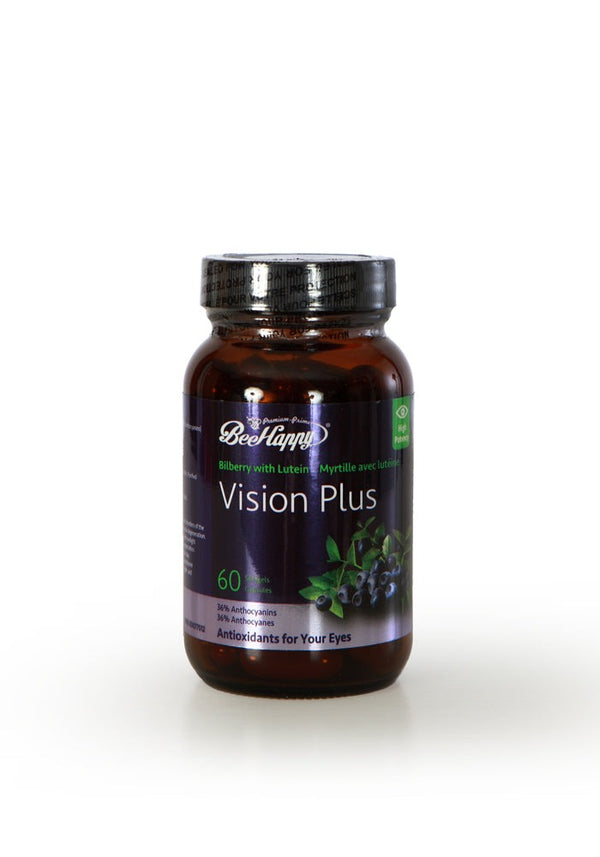 Bee Happy Vision Plus 60 Softgels Image 1