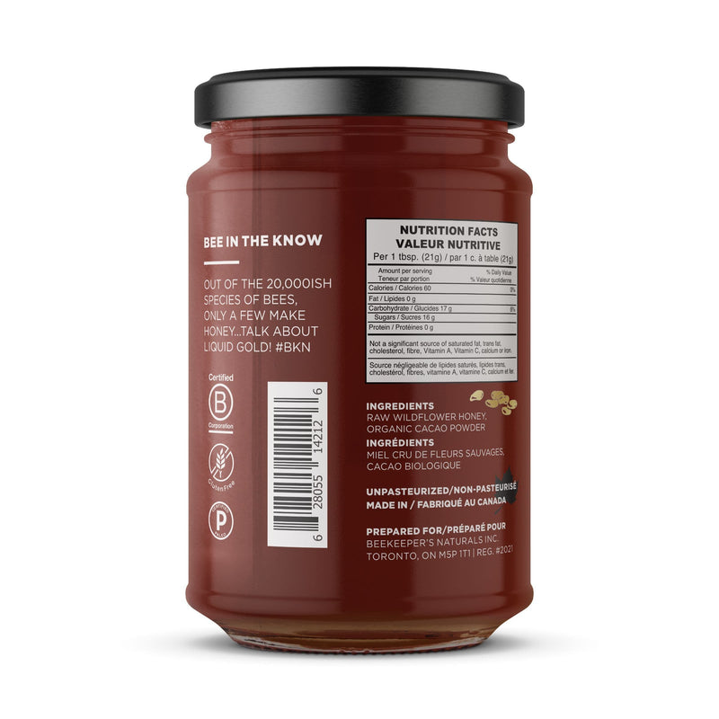 Beekeeper's Naturals Superfood Honey with Cacao 500 g Image 4