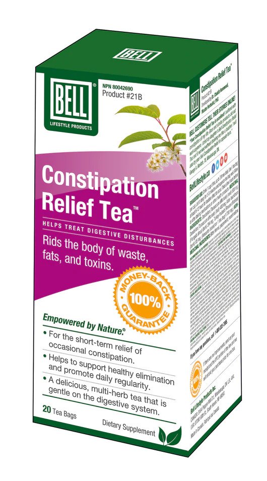 Bell #21B Constipation Relief 20 Tea Bags Image 1