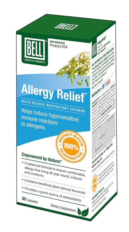 Bell #24 Allergy Relief 30 Capsules Image 1
