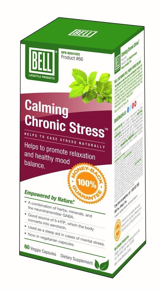 Bell #66 Calming Chronic Stress 60 VCaps Image 1