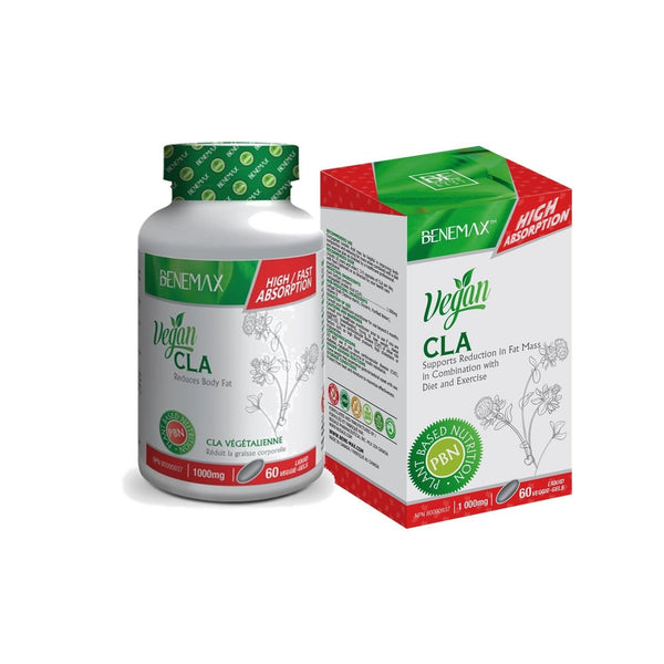 Benemax Vegan CLA 1000 mg 60 Softgels Image 1