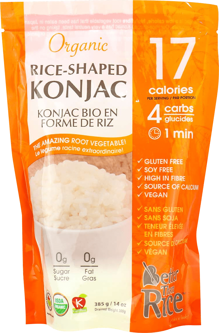 Better Than Organic Rice-Shaped Konjac 385 g Image 4