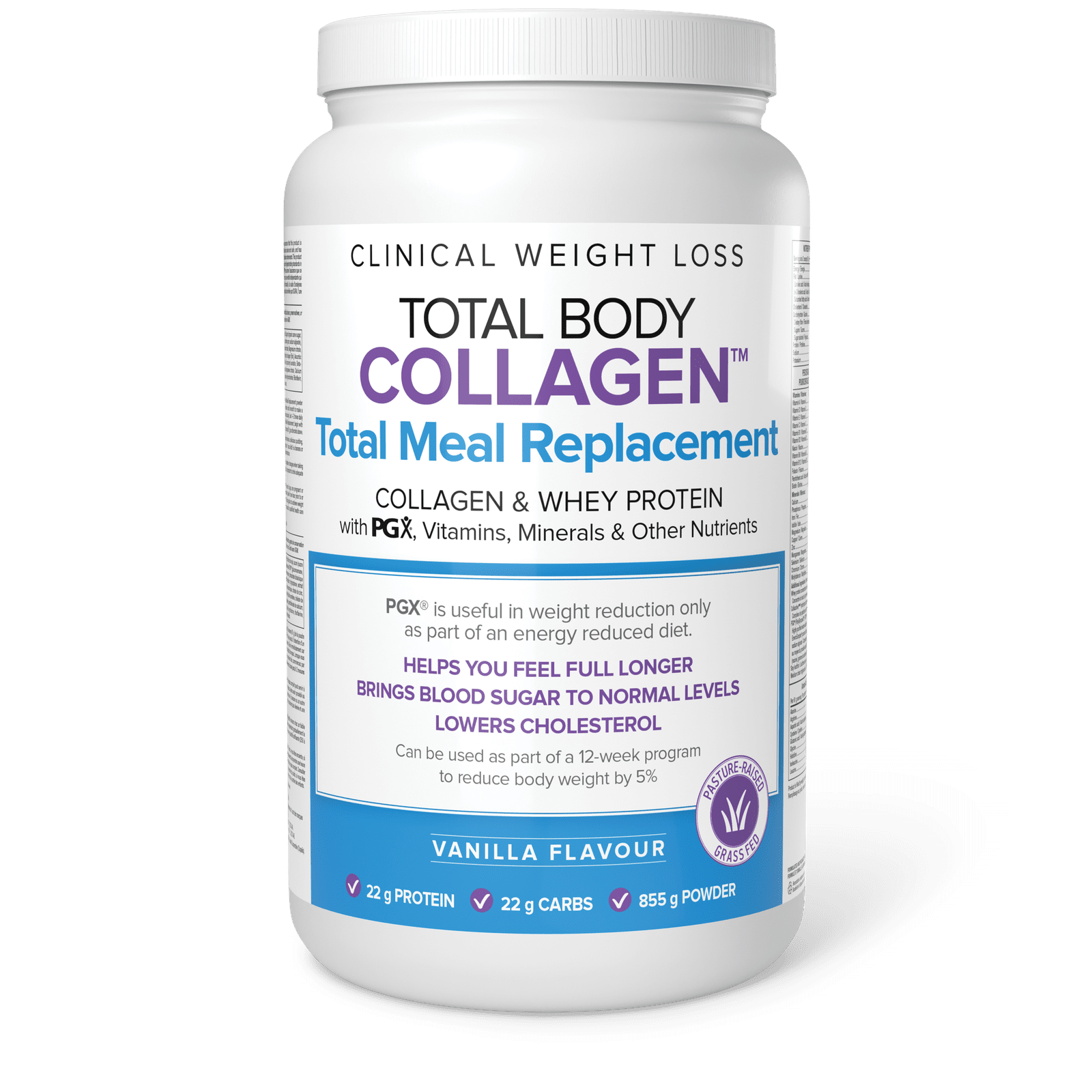 Buy Total Body Collagen Total Meal Replacement Vanilla (855 g) for