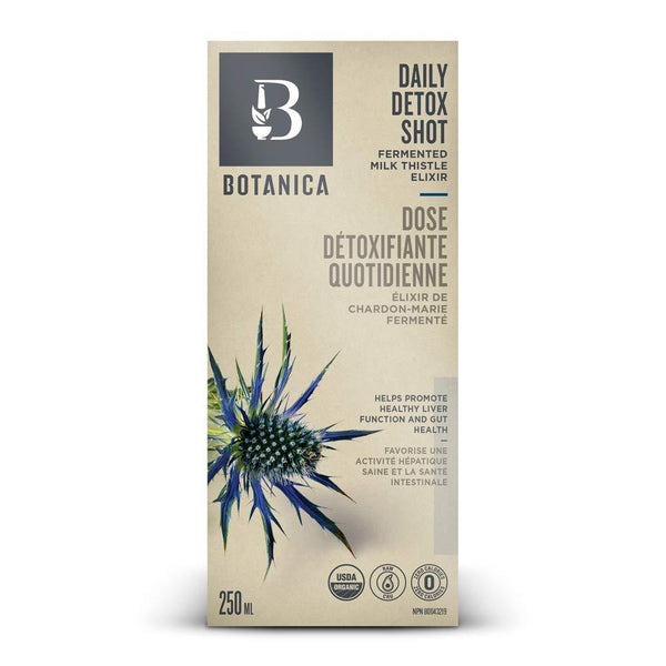 Botanica Daily Detox Shot - Fermented Milk Thistle Elixir 250 mL Image 1