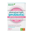 Genuine Health Advanced Gut Health Probiotic Women's Daily 50 Billion CFU (VCaps)