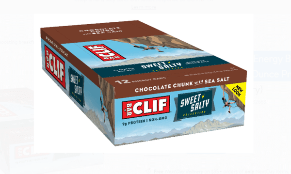 CLIF Bar - Chocolate Chunk with Sea Salt Image 1
