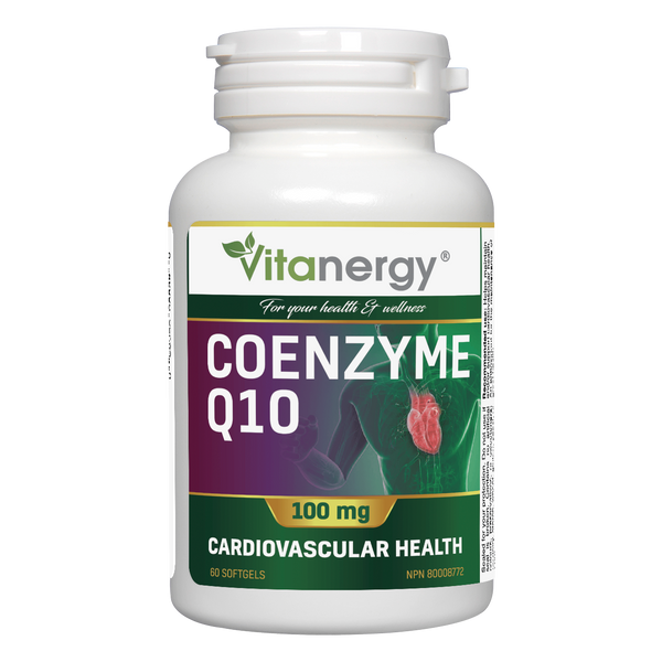 Vitanergy Coenzyme Q10 100 mg (60 Softgels)