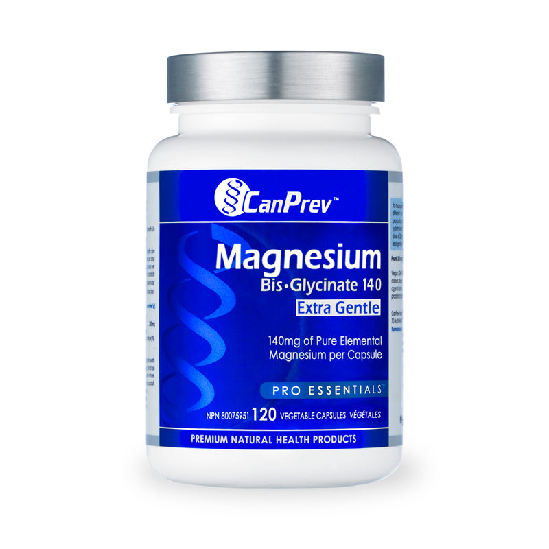 Canprev Magnesium Bis-Glycinate 140 Extra Gentle (VCaps)