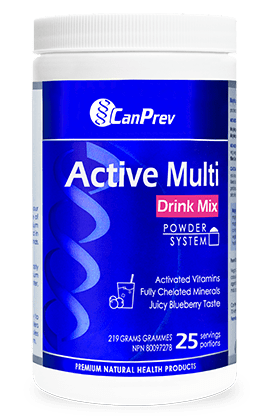 CanPrev Active Multi Drink Mix - Juicy Blueberry 219 g Image 1