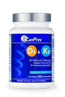 CanPrev D3 & K2 Softgels Image 2