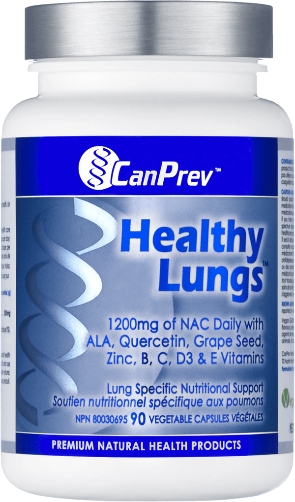 CanPrev Healthy Lungs 90 VCaps Image 1