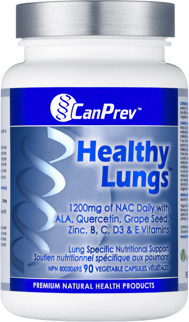 CanPrev Healthy Lungs 90 VCaps Image 1