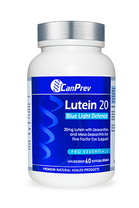 CanPrev Lutein 20 60 Softgels Image 1