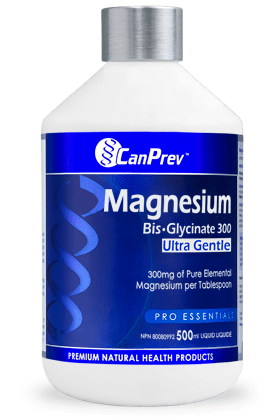 CanPrev Magnesium Bis-Glycinate 300 Ultra Gentle 500 mL Image 1