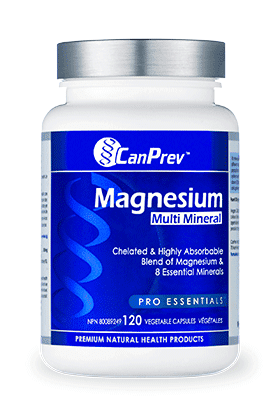 CanPrev Magnesium Multi Mineral 120 VCaps Image 1