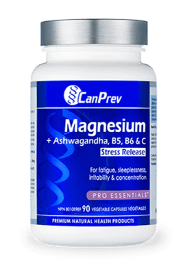 CanPrev Magnesium Stress Release 90 VCaps Image 1