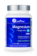 CanPrev Magnesium + Vegan D3 & K2 Bone 90 VCaps Image 1