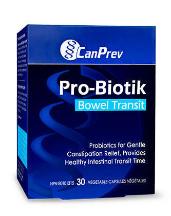 CanPrev Pro-Biotik Bowel Transit 30 VCaps Image 1