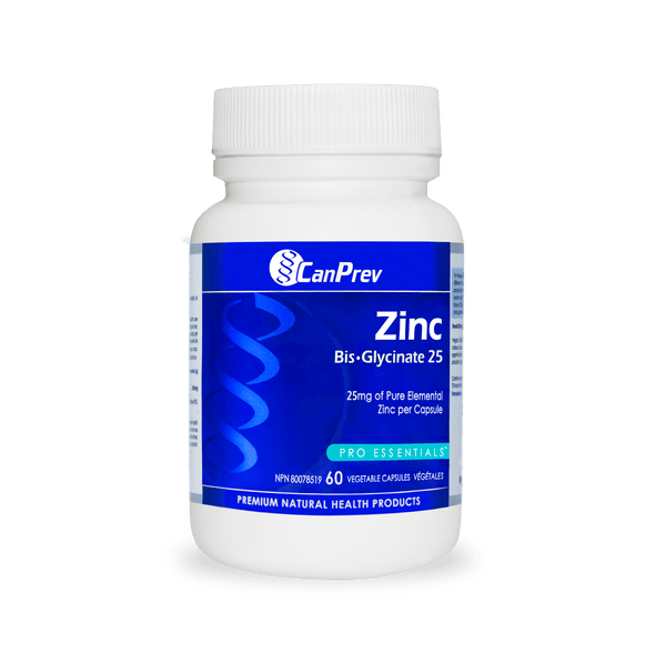 Canprev Zinc Bis-Glycinate 25 VCaps Image 2